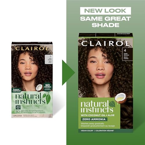 Clairol Natural Instincts Demi-Permanent Hair Dye, 5 Medium Brown Hair Color, Pack of 1