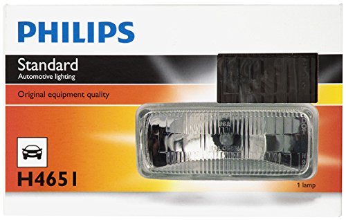 Philips H4651C1 Standard Halogen Sealed Beam headlamp, 1 Pack