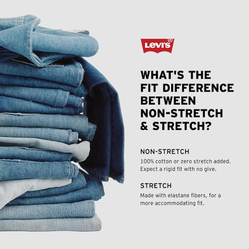 Levi's Men's 501 Original Fit Jeans (Also Available in Big & Tall), Thunder Moon Rocks-Light Indigo, 38W x 32L