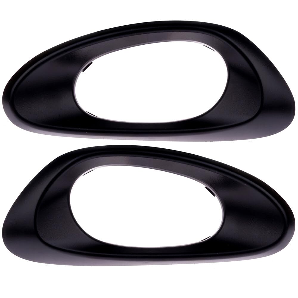 OCPTY Door Handles Interior Front Driver Passenger Side Replacement fit 2002-2009 Trailblazer Inside Door Handles Black(2pcs)