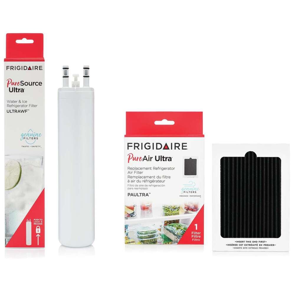 Frigidaire FRIGCOMBO ULTRAWF Water Filter & PAULTRA Air Filter Combo Pack, 2 Piece Set