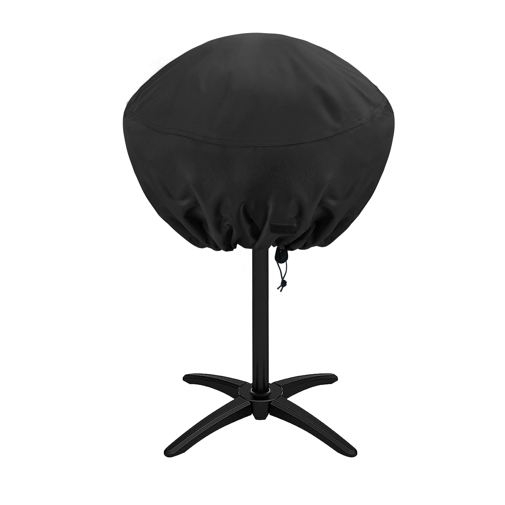 NettyPro Grill Cover for George Foreman, Waterproof Heavy Duty Outdoor Indoor Electric Portable Stand Small Grill Cover for Char-Broil, Cuisinart, Homewell, Weber and More, Black