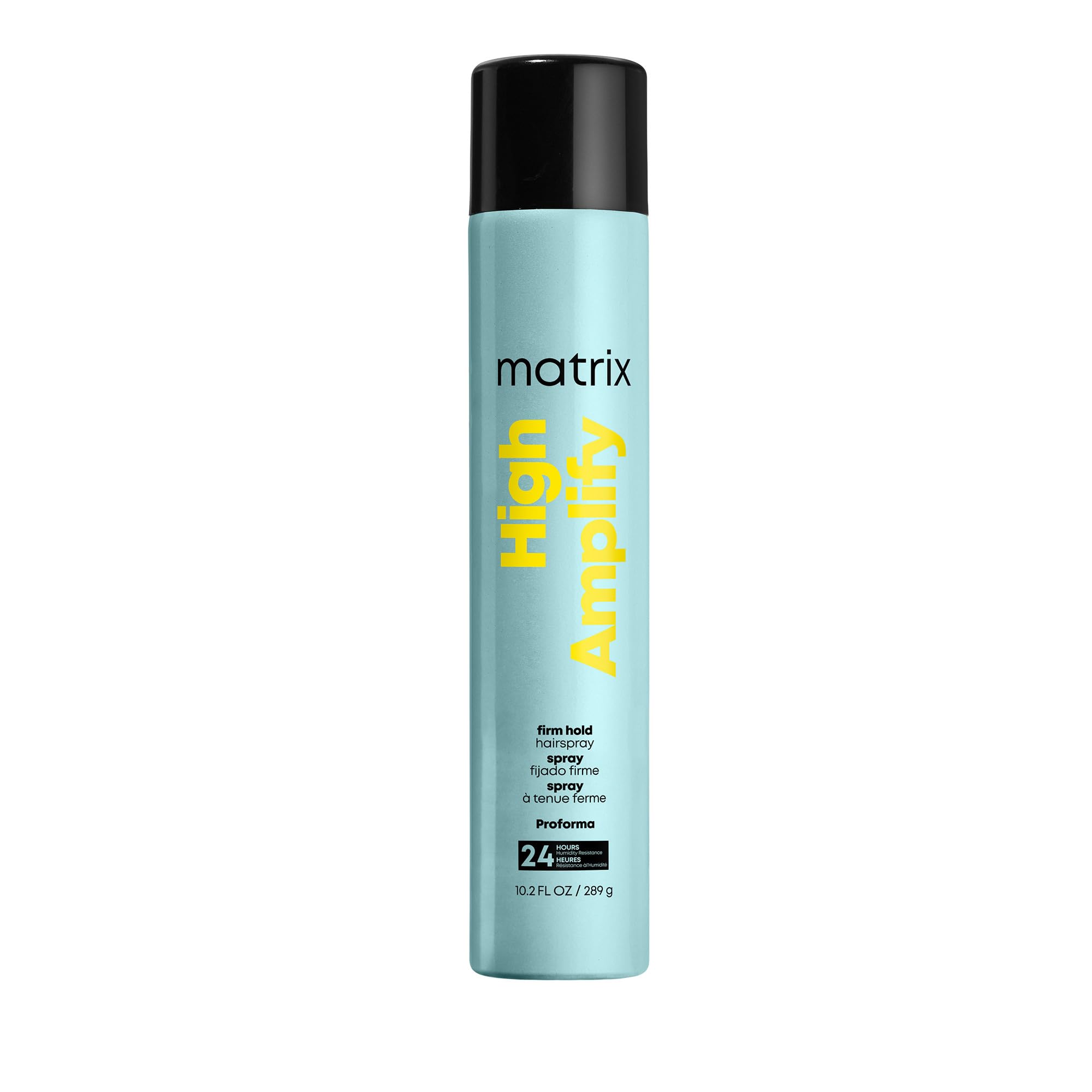 Matrix High Amplify Proforma Firm Hold Hairspray | Adds Intense Volume & Shine | For Fine Hair | Silicone-Free | Humidity Resistance | Vegan | All Hair Types | 10.2 Oz.