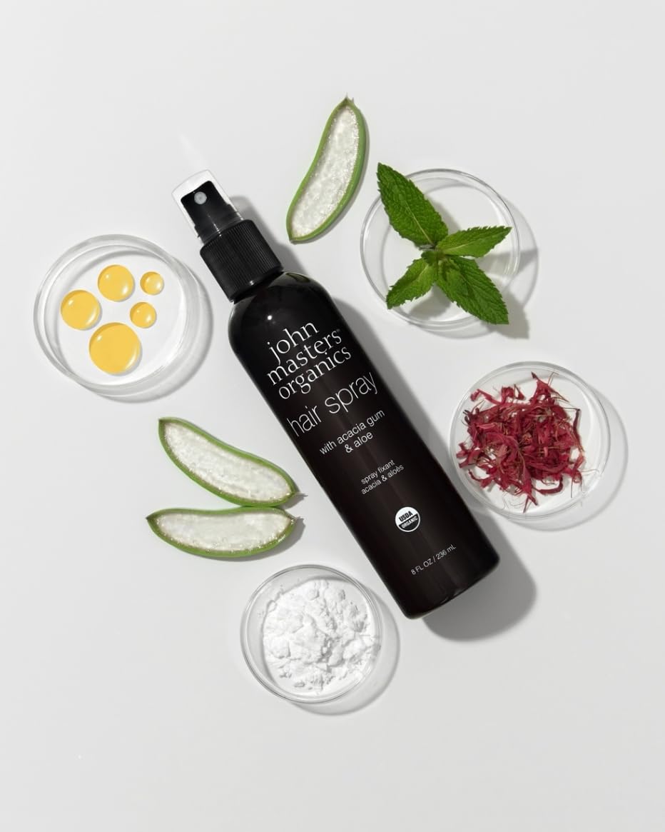 John Masters Organics Hair Spray I 95% Organic Ingredients I USDA Organic