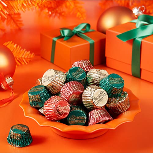 REESE'S Miniatures Milk Chocolate Peanut Butter Cups, Christmas Stocking Stuffer Candy Bag, 9.9 oz