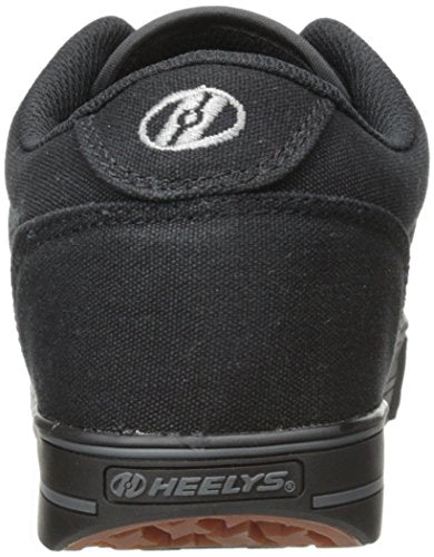 Heelys Launch Skate Shoe (Toddler/Little Kid/Big Kid), Black/Pink, 7 M US Big Kid