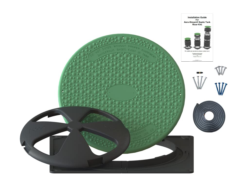 Aero-Stream AS-R10 Septic Tank Riser kit - 23.5" Diameter X 10" Tall