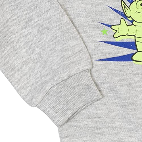 Disney Pixar Toy Story Alien Toddler Boys Pullover Sweatshirt Gray 2T