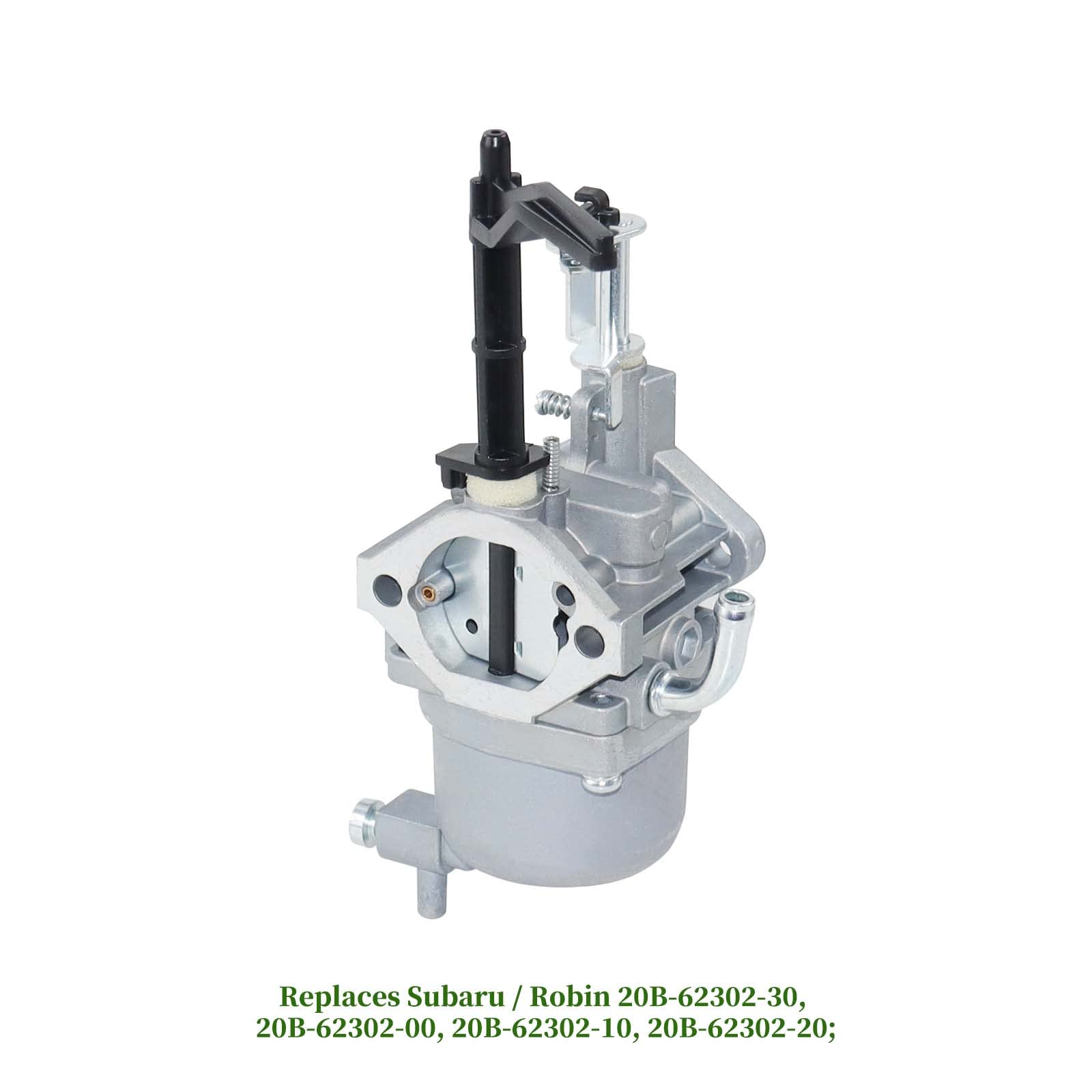 BOSFLAG 20B-62302-30 Carburetor Replaces Subaru Robin 20B-62302-20,20B-62302-10,22G-62302-00,22G-62301-00 for Robin Subaru E40 14HP E400D E400DS E400SE RG7500 PK401T Engine Generators