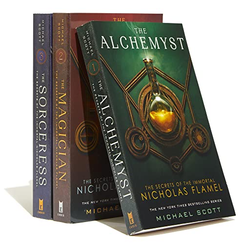 The Secrets of the Immortal Nicholas Flamel Boxed Set (3-Book)