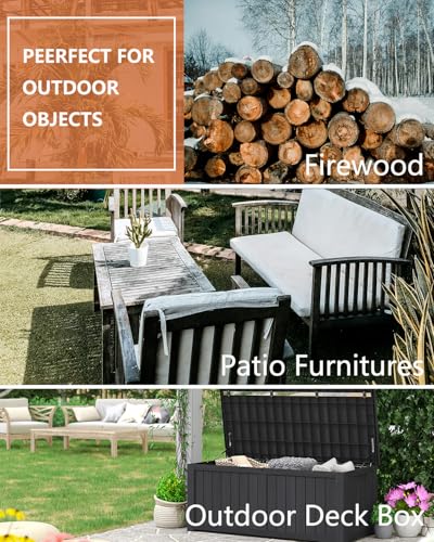 SheeChung Rectangular Fire Pit Cover Fits 40-44 Inch Fire Table-Waterproof Anti-UV 600D Heavy Duty Outdoor Cover for Patio Table Furniture Gas Firepit Deck Box Protector/Storage Cover(44"x28"x25")