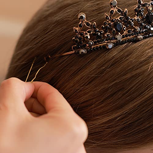 Kamirola - Tiaras Crown for Women Crystal Headbands for Bridal,Wedding and Party Prom Pageant Party,Gothic Halloween Costumes for Women Prom Halloween Accessories…