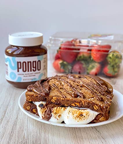 Pongo Cocoa Hazelnut Protein Spread - Low Sugar, Low Carb, Keto-Friendly Chocolate Dessert Topping