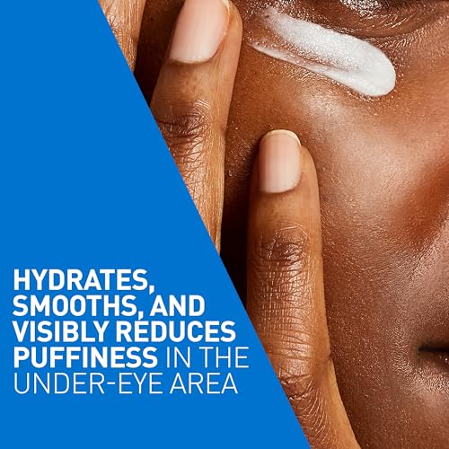 CeraVe Eye Repair Cream | Under Eye Cream For Puffiness And Bags Under Eyes | Hyaluronic Acid + Niacinamide + Marine Botanical Complex | Hydrating Eye Cream | Oil Free & Opthalmologist Tested