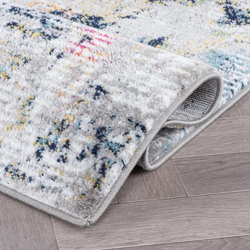 Rugshop Modern Abstract Whispers Ideal for Living Room,Bedroom,Kitchen Area Rug 2' x 3' Multi