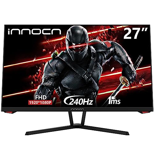 INNOCN 27" Mini LED 4K Monitor, HDR1000, 99% DCI-P3 99% sRGB, 1.07B Colors, IPS, USB-C, HDMI 2.1, DP, Speakers, Auto Brightness, Height Adjustable, Mountable, White