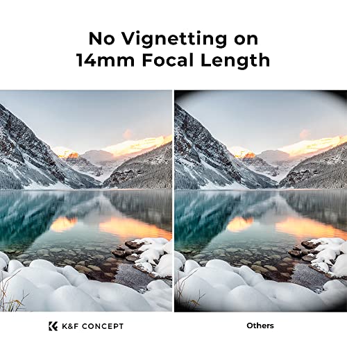 K&F Concept 72mm MC UV Protection Filter with 28 Multi-Layer Coatings HD/Hydrophobic/Scratch Resistant Ultra-Slim UV Filter for 72mm Camera Lens (Nano-X Series)