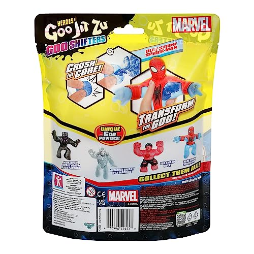 Heroes of Goo Jit Zu Marvel Hero Pack. The Incredible Hulk - Crunchy, 4.5" Tall (Pack of 2)