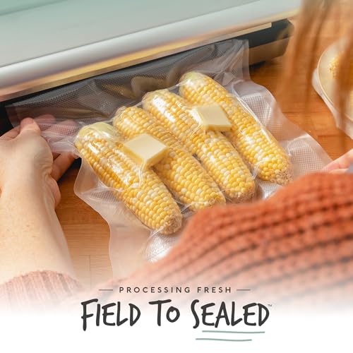 Avid Armor Vacuum Seal Rolls, Vac Seal Bags for Food Storage, Meal Saver Freezer Vacuum Sealer Bags, Sous Vide Bags Vacuum Sealer, Non-BPA Vacuum Sealer Bags, 8 inches by 50 feet, Pack of 2