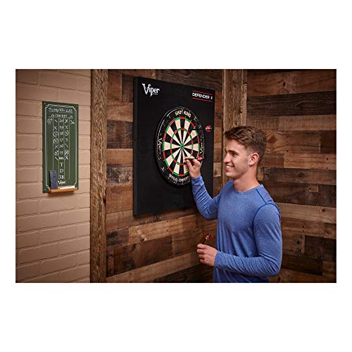 Viper Chalk Scoreboard: Cricket and 01 Dart Games, Green, 15.5" H x 8" W