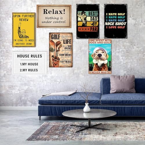 Retro Tin Sign Metal Poster Vintage Sports Wall Decor, I'm Going to Need Another Drink, for Pub Restaurants Cafe Club Plaque Man Cave Wall 8x12 Inch