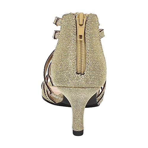 Bella Vita Karlette Womens Sandal 7 CD US GoldGlitter