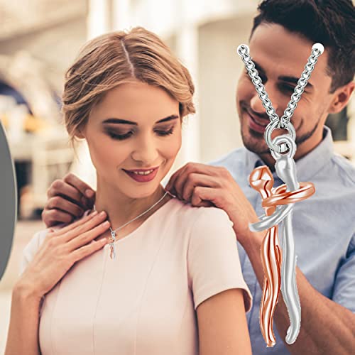 Taouzi Female Friendship Necklace Female Best Friend Friendship Gift Female Graduation Gift Female Friend Birthday Gift Couples Pendant Necklace for Women
