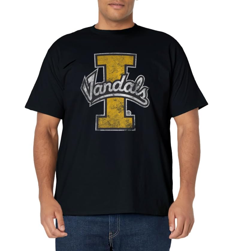 University of Idaho Vandals Distressed Primary Logo T-Shirt