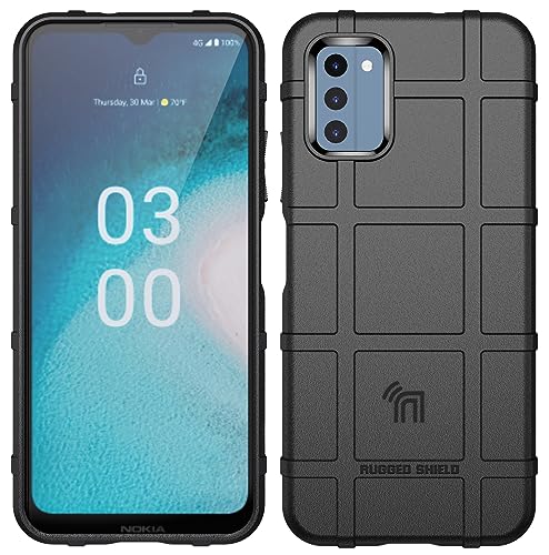 Case for Nokia C300 Phone, Nakedcellphone Special Ops Tactical Armor Rugged Shield Protective Cover [Anti-Fingerprint, Matte Grip Texture] - Black