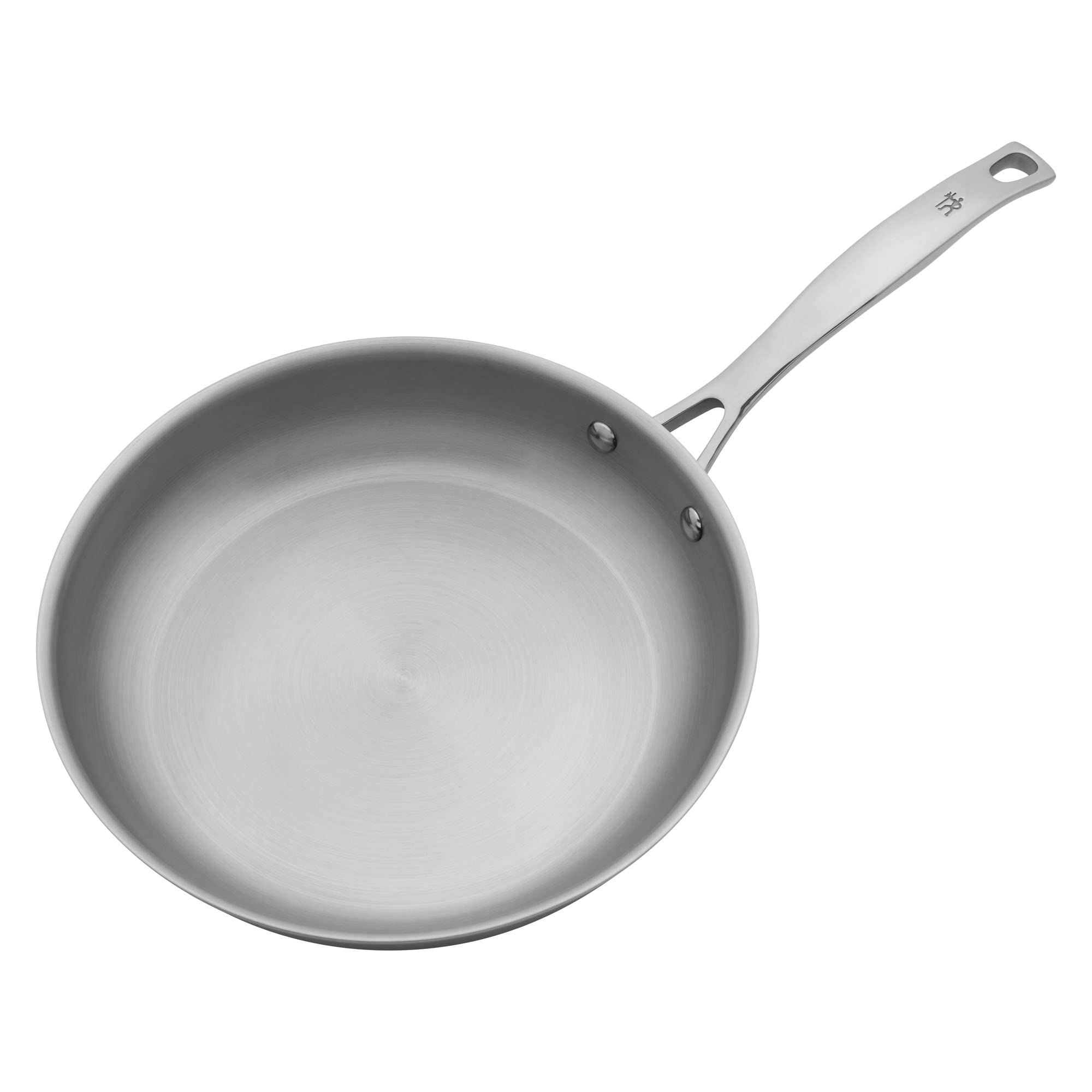 HENCKELS Clad H3 10-inch Induction Frying Pan with Lid, Stainless Steel, Durable and Easy to clean