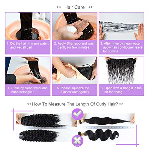 Liang Dian 14 Inch Raw Human Hair Bundles Natural Color 2 Bundles 15A Cambodian Virgin Hair 100% Unprocessed Straight Human Hair Bundles(14 14 Inch)