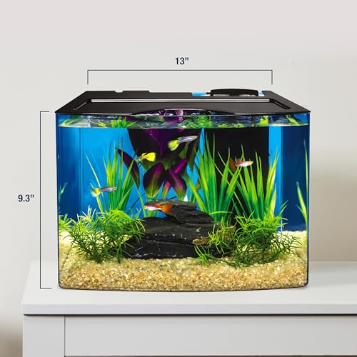 Tetra Aquarium Kit, Fish Tank with Filter & Lights