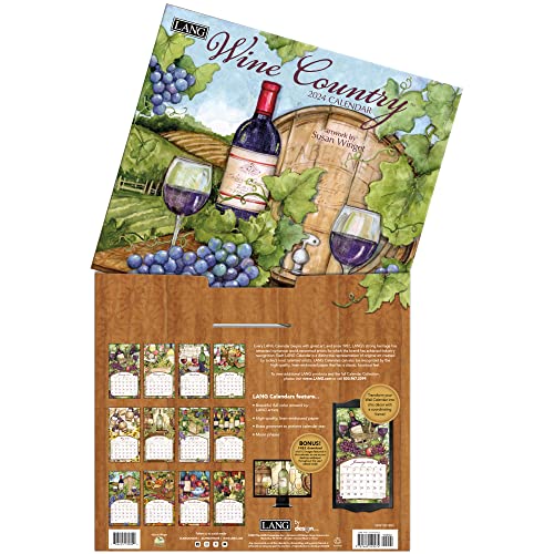 Wine Country 2024 Wall Calendar & Old Glory 2024 Wall Calendar