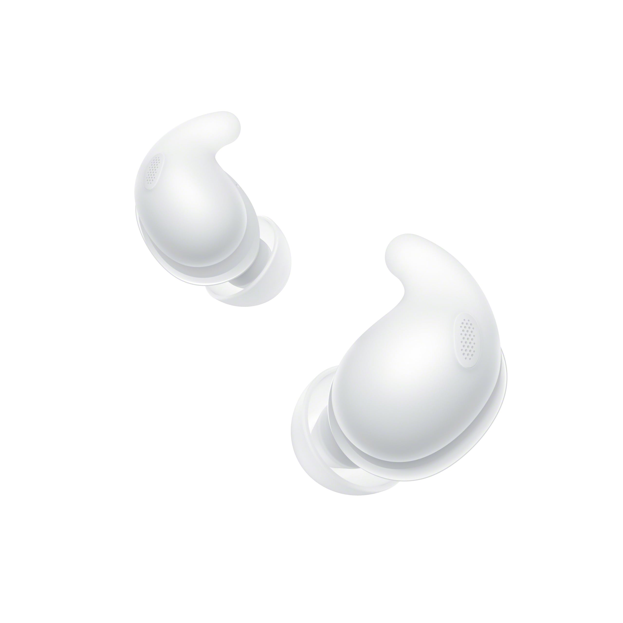 Sony LinkBuds Fit Truly Wireless Noise Canceling Earbud Headphones, Small & Light with Newly Developed Air Fitting Supporters, White