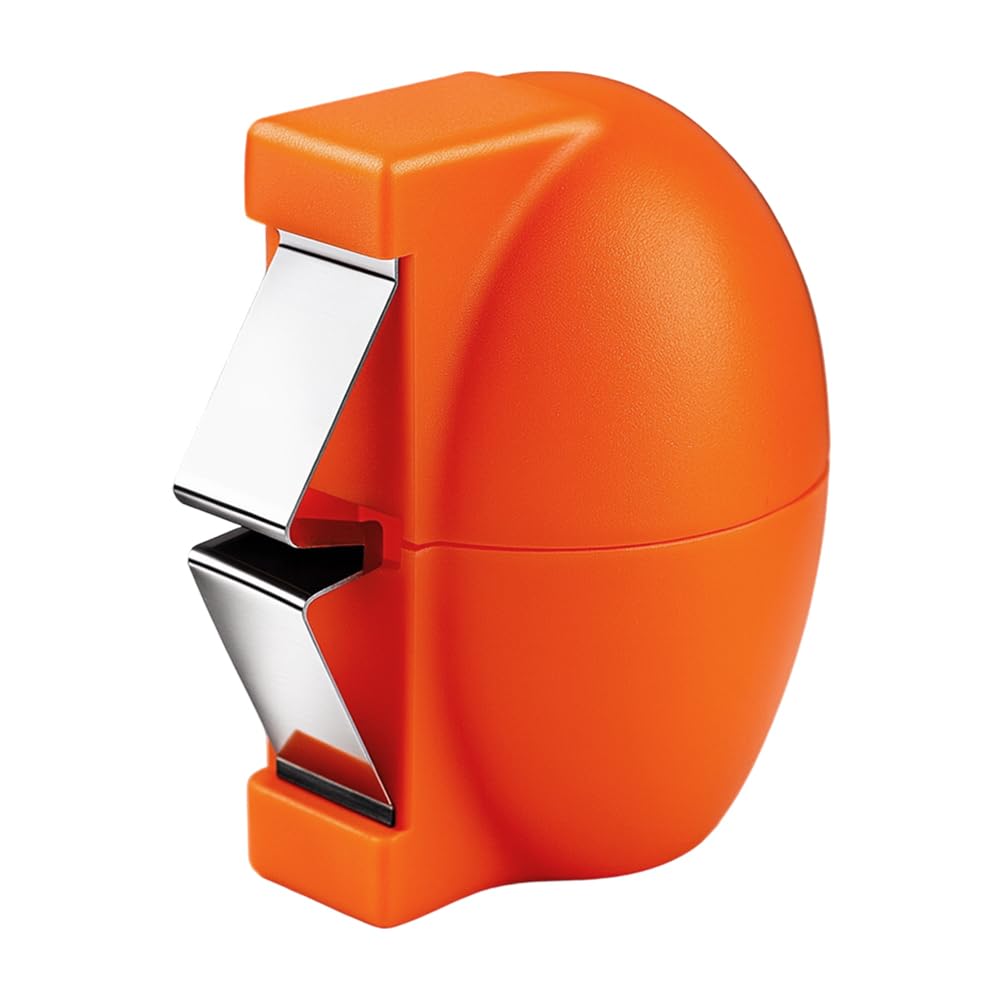 2026 New Egg Shell Opener, Stainless Steel Egg Cracker Tool, Multifunctional Eggs Separator for Raw and Hard Boiled Eggs Peeler Shell Remover, Kitchen Gadget (Orange 1pcs)