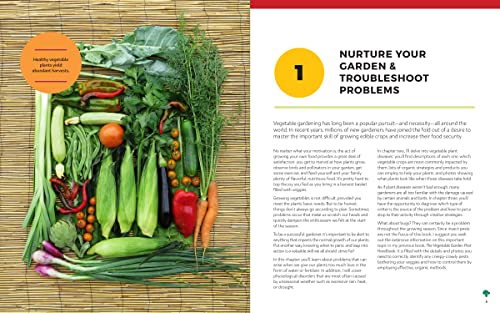 The Vegetable Garden Problem Solver Handbook: Identify and manage diseases and other common problems on edible plants