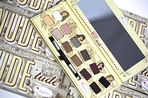 theBalm NUDE 'tude Eyeshadow Palette, Naughty, 12 Neutral Shades