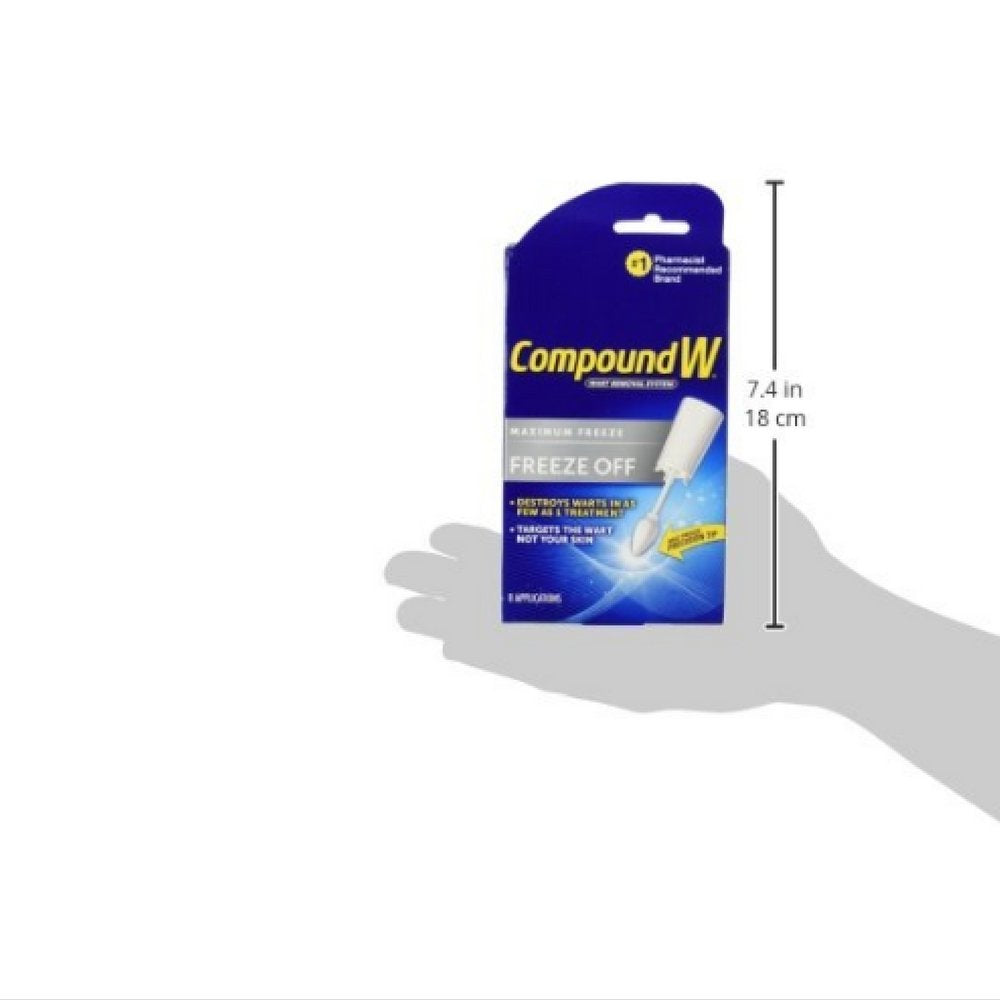 Compound W Wart Remover, Freeze Off Kit, 8 ct (Packaging May Vary)