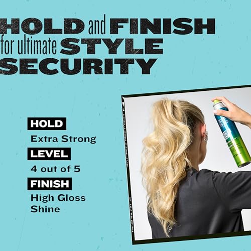 Bead Head by TIGI Masterpiece Shiny Hairspray with Strong Hold - For All Hair Types - Extra Strong Hold & Shiny Finish - Use on Dry Hair - Premium Hair Care Products for Women & Men - 2.0 oz (2 Pack)