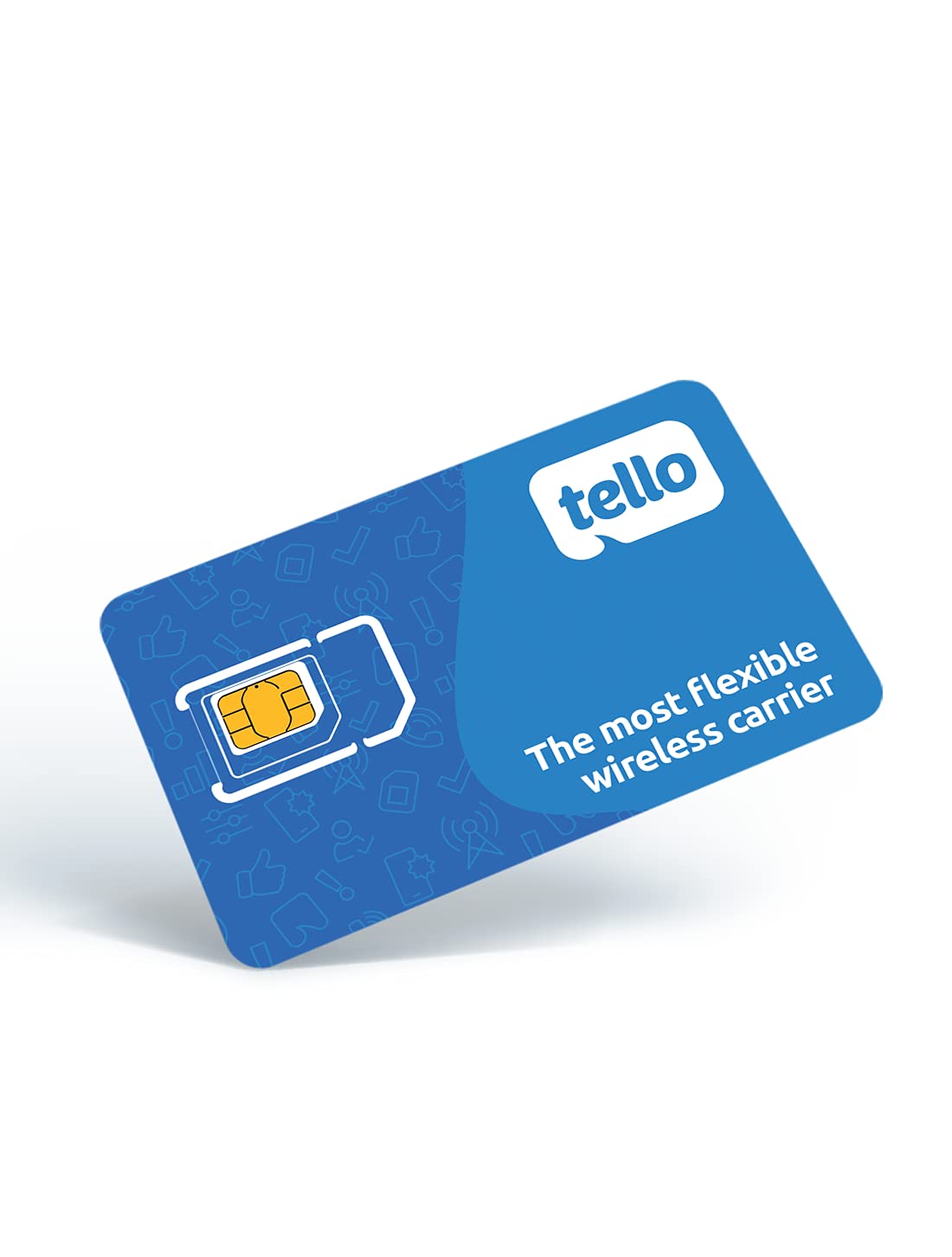 $14/Month - 5GB Data + Unlimited Minutes & Texts | Tello Mobile US Prepaid Phone Plan | Bring Your Own Phone Kit | 3 in 1 SIM Card Included | US Nation-Wide 4G LTE/5G Coverage