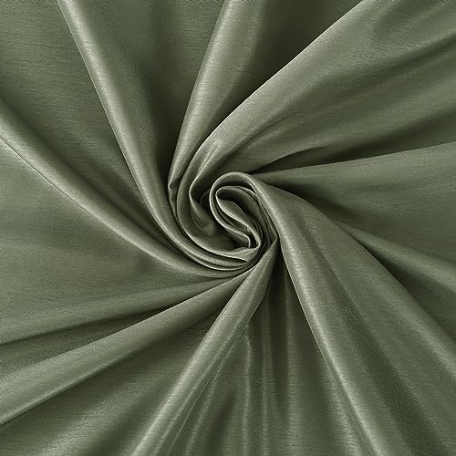 Sun Zero Greyson Faux Dupioni Silk Thermal Extreme Total Blackout Back Tab Curtain Panel, 50" x 63", Bordeaux Red