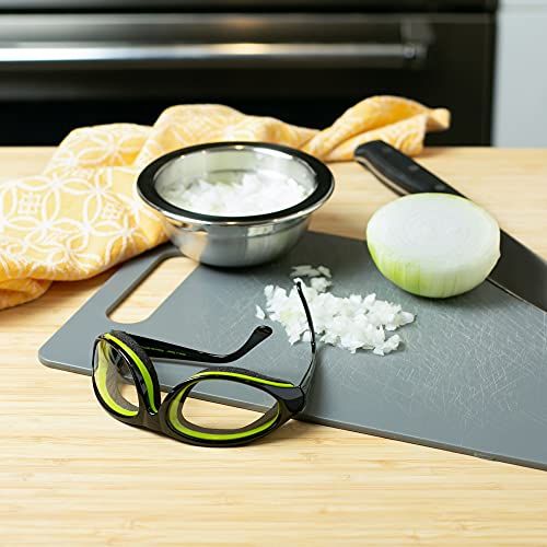 RSVP International Endurance Onion Goggles, Black (TEAR-BK)