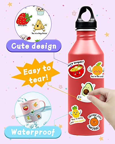 Benresive 100 Pcs Inspirational Stickers for Adults, Motivational Water Bottle Stickers, Positive Affirmation Mental Health Stickers, Scrapbook Vision Board Encouraging Stickers for Kids Adults