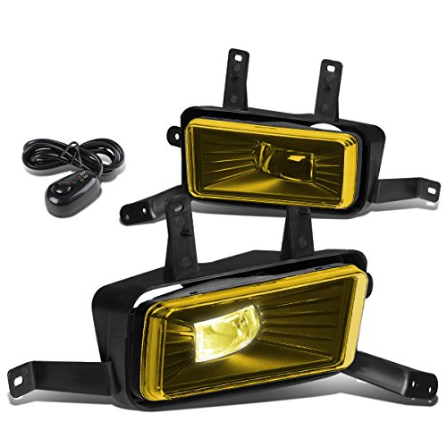 DNA MOTORING FL-ZTL-265-AM LED Fog Light With Switch Driver & Passenger Side [Compatible with 15-20 Tahoe / 15-20 Suburban / 16-19 Suburban 3500]