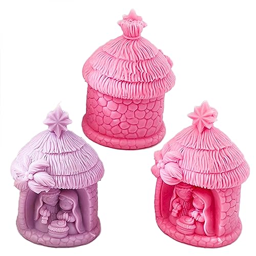 9 Pcs Succulent Resin Mold Succulent Mold Succulent Soap Mold Clay Mold Peony Mold Rose Jewelry Resin Casting Mold Candle Making Molds Craft Supplies 3D Mold Silicone Mold for Resin Casting Mold