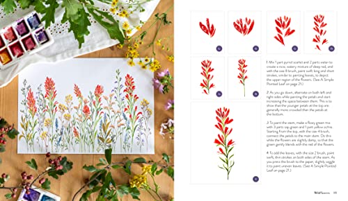Wildflower Watercolor: The Beginner’s Guide to Painting Beautiful Florals