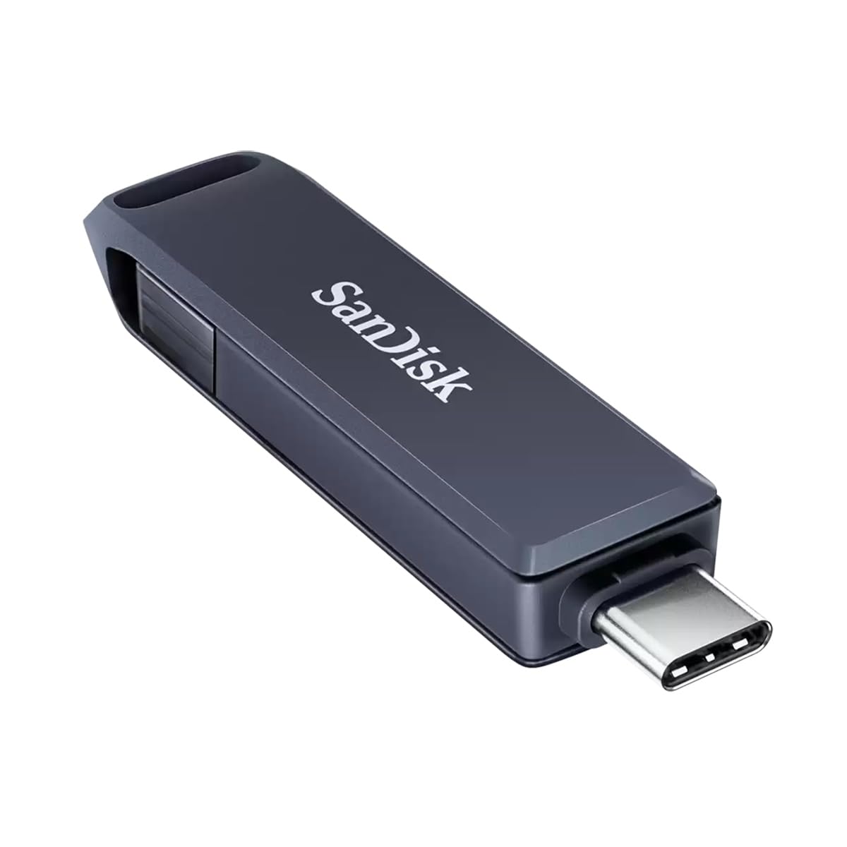 SANDISK 256GB Phone Drive for iPhone - USB-C and Lightning - Compatible with iPhones, iPads, Mac, and USB-C Devices - Made for iPhone Certified - Metallic Blue Finish - SDIXD0N-256G-GN6NE
