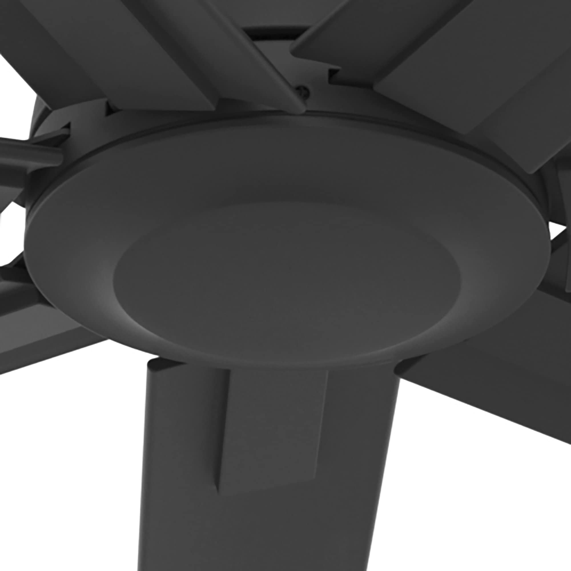Hunter 51592 Downtown Ceiling Fan 72 inches Matte Black