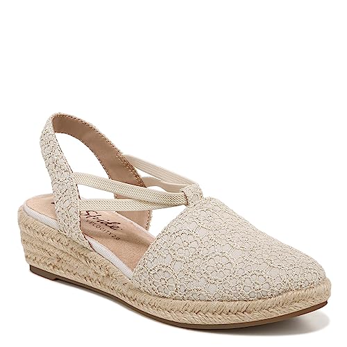 LifeStride Womens Katrina 2 Espadrille Slip On Almond 8 M