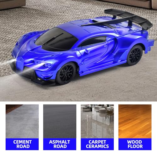 Tuko Remote Control Car Toys, RC Toys for 3+ Years Old Boy and Girl Gift (Blue)